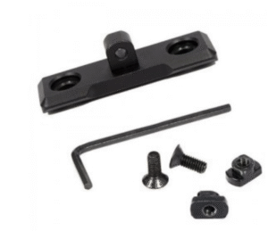 MLOK bracket 2.25" with bipod swivel adaptor